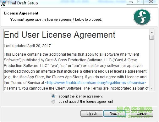 final draft中文版