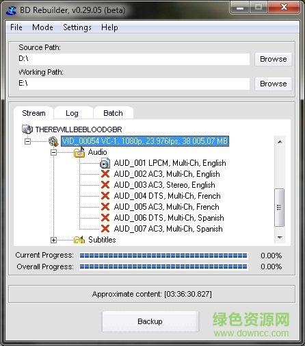 BD Rebuilder(蓝光影片备份软件)