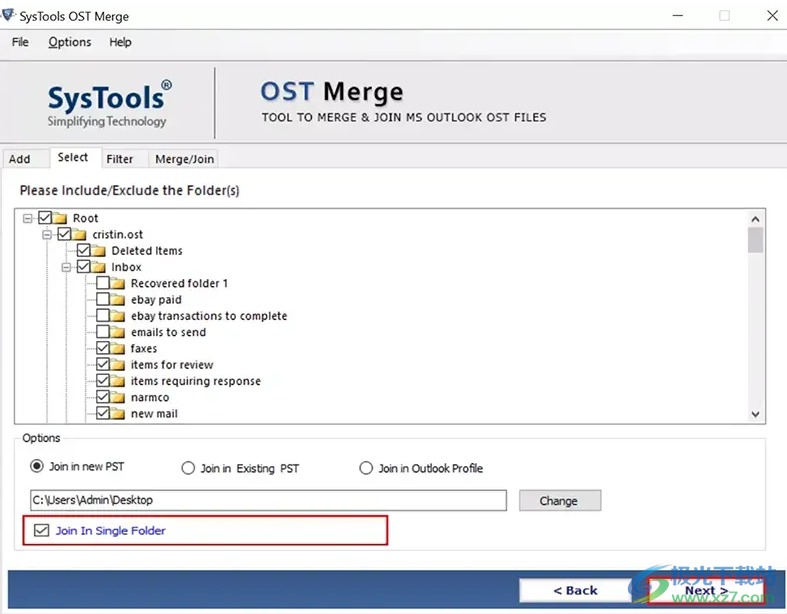 SysTools OST Merge(OST文件合并)