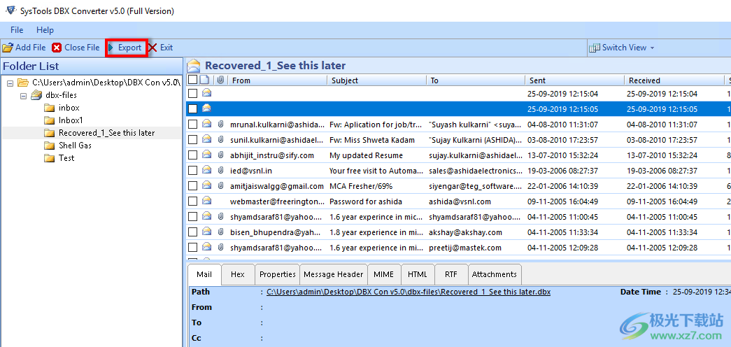 SysTools DBX to PST Converter(DBX转换PST工具)