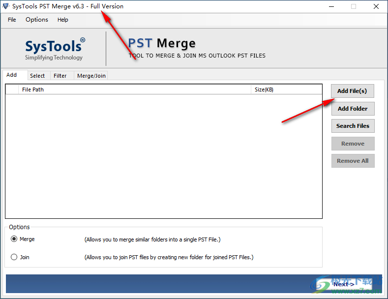 SysTools PST Merge(pst合并)