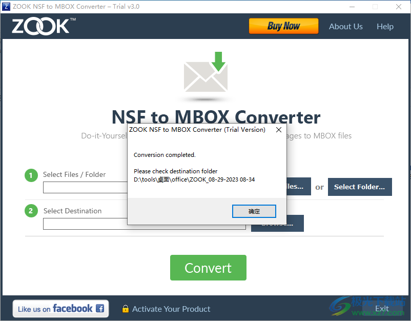 ZOOK NSF to MBOX Converter(邮件转换)