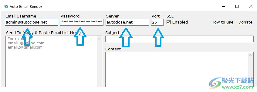 Auto Email Sender(电脑自动邮件发送器)
