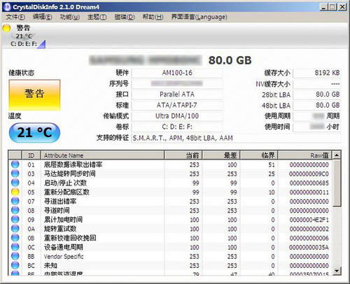 CrystalDiskInfo中文版