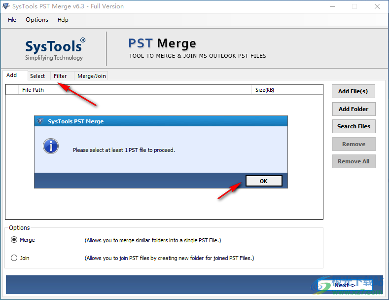SysTools PST Merge(pst合并)