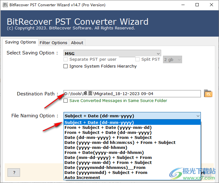 BitRecover PST Converter Wizard(pst邮件转换)
