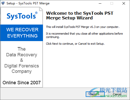 SysTools PST Merge(pst合并)