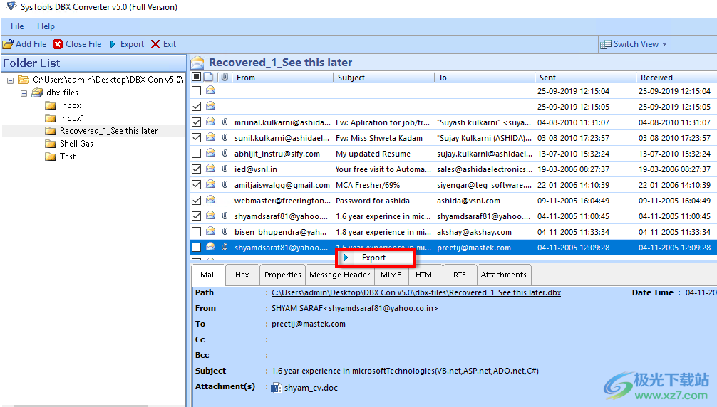 SysTools DBX to PST Converter(DBX转换PST工具)