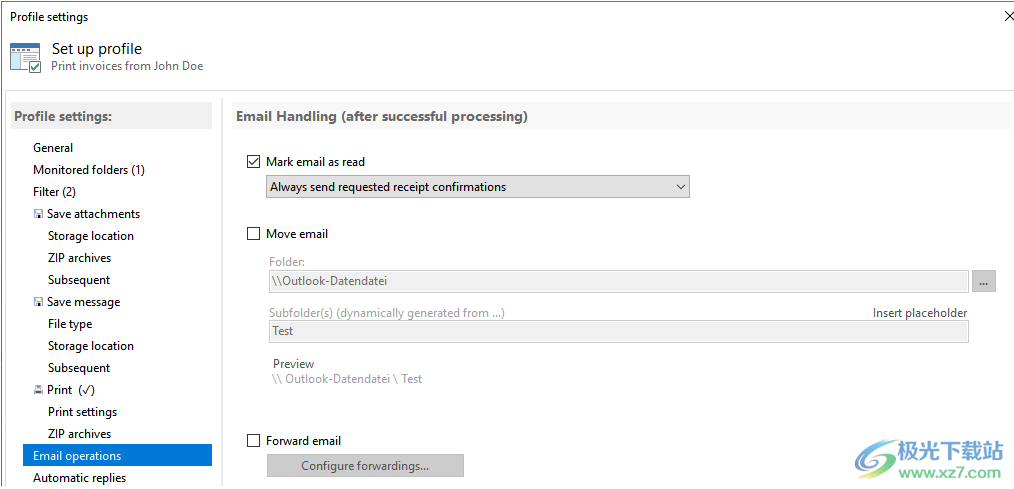 Automatic Email Processor(邮件处理工具)电脑版
