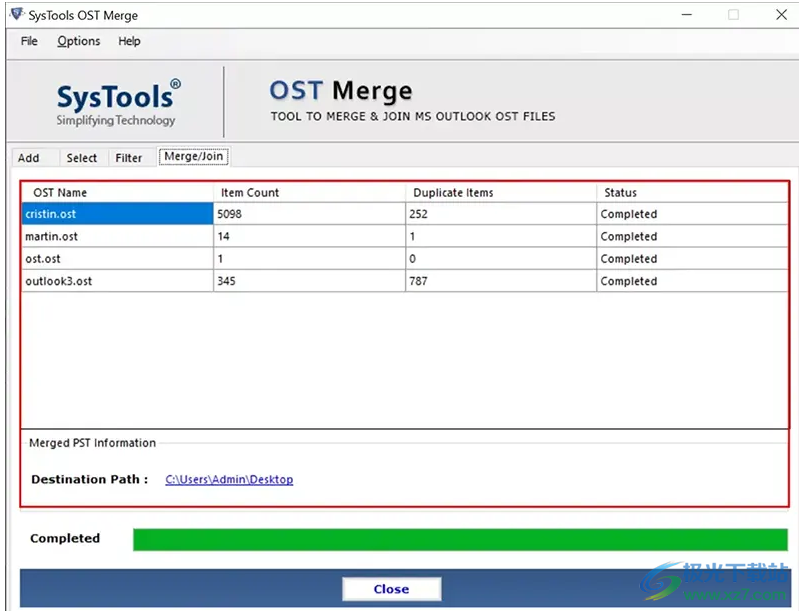 SysTools OST Merge(OST文件合并)