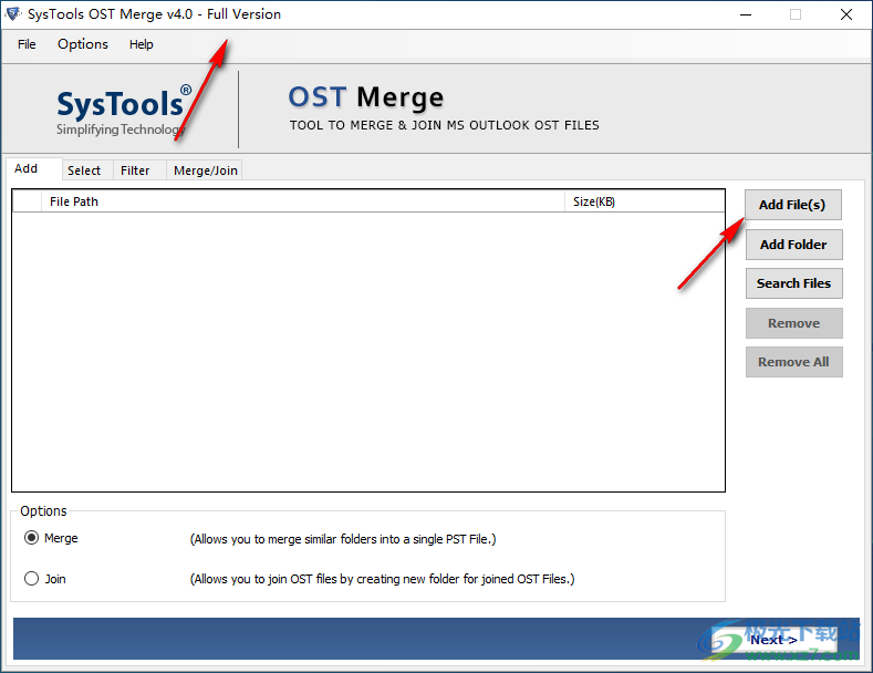SysTools OST Merge(OST文件合并)