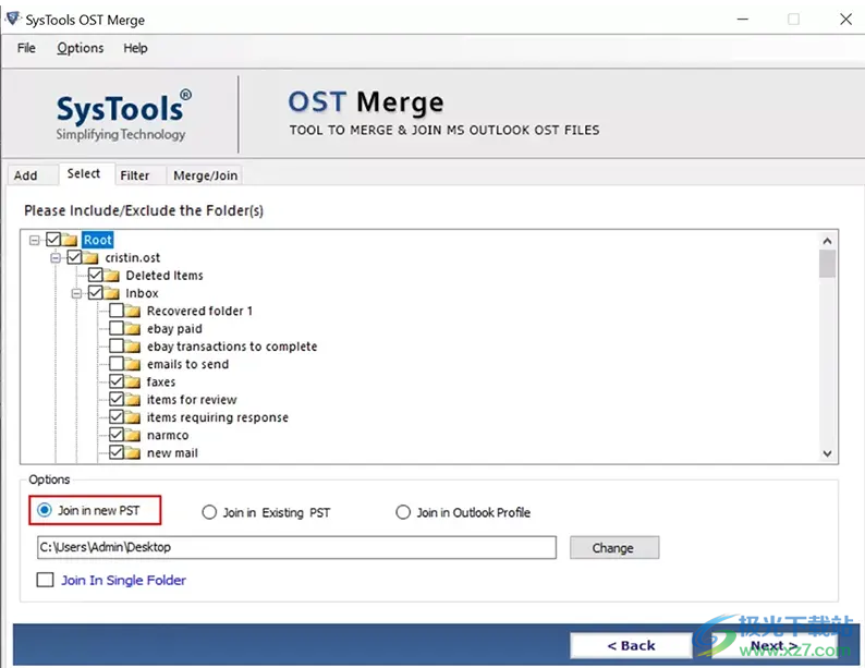 SysTools OST Merge(OST文件合并)