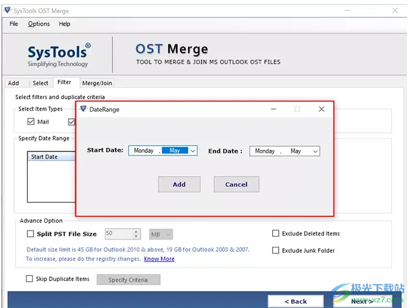 SysTools OST Merge(OST文件合并)