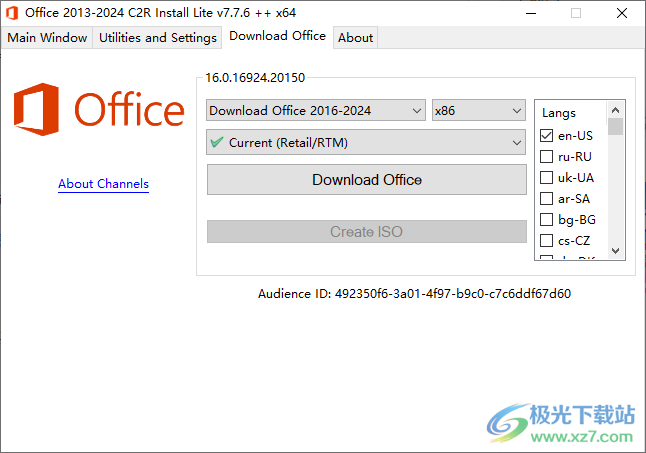 Office 2013-2024 C2R Install Lite
