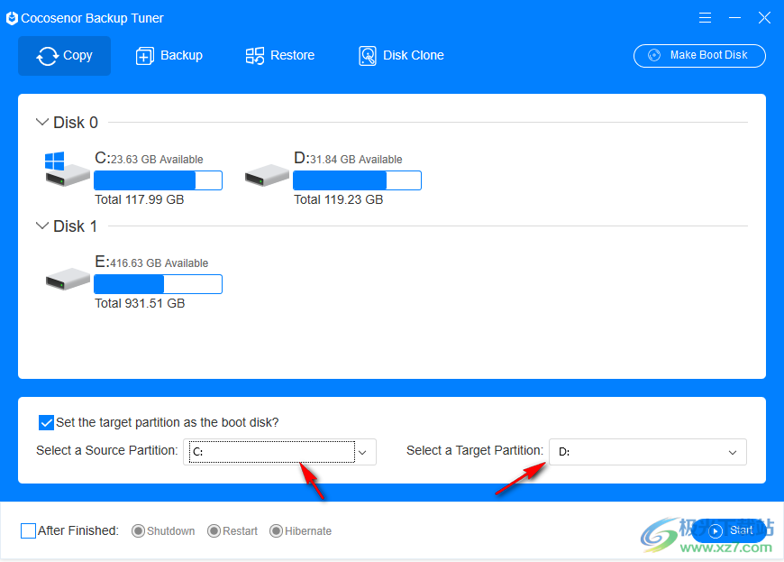 Cocosenor Backup Tuner破解版(系统备份还原软件)