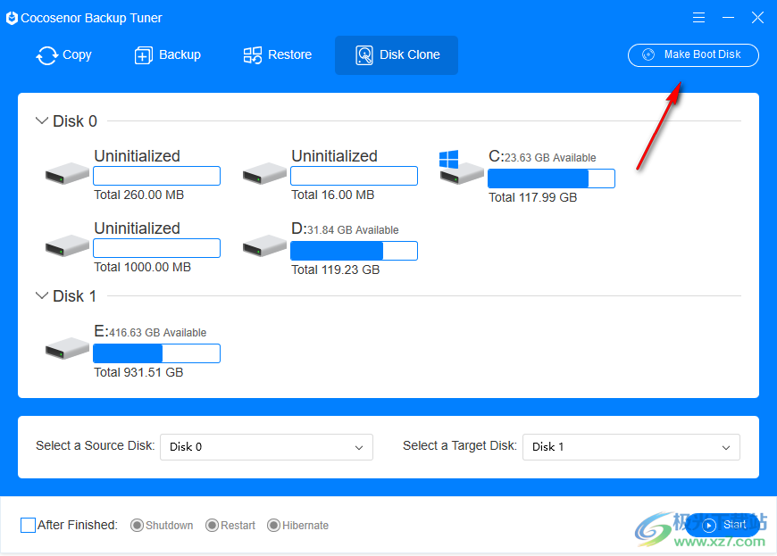 Cocosenor Backup Tuner破解版(系统备份还原软件)
