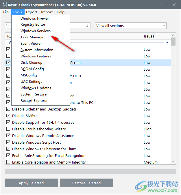 NoVirusThanks SysHardener(电脑系统权限工具)