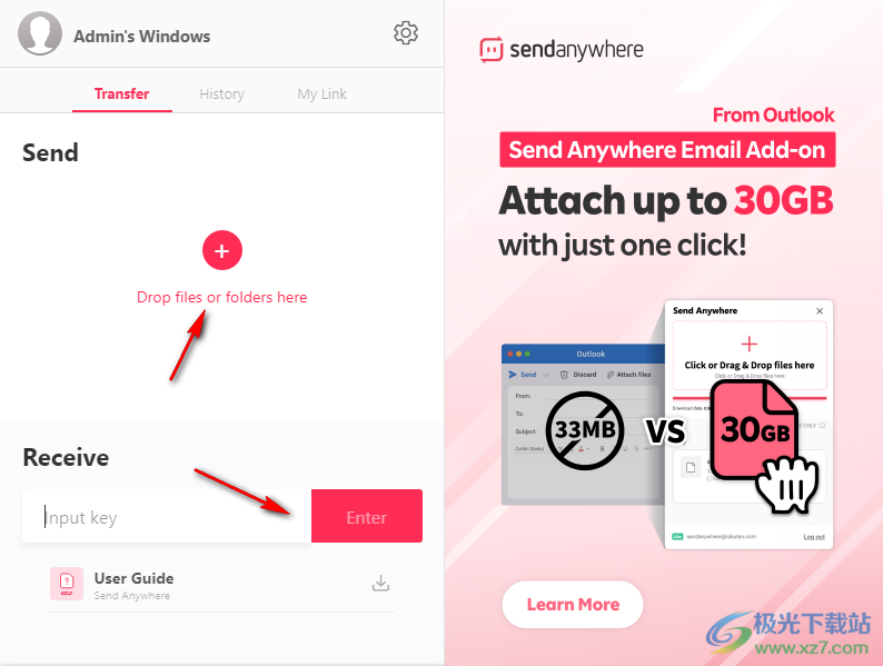 Send Anywhere电脑版(文件共享软件)