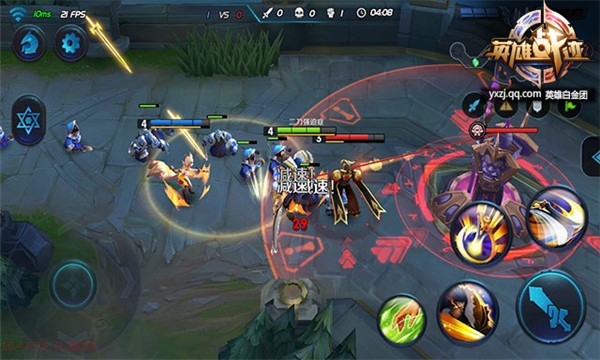 单机5v5山寨版王者荣耀游戏(英雄战迹)