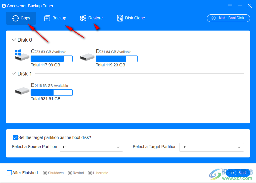 Cocosenor Backup Tuner破解版(系统备份还原软件)