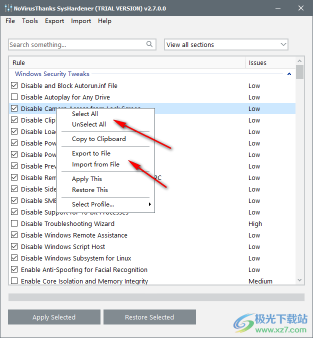 NoVirusThanks SysHardener(电脑系统权限工具)