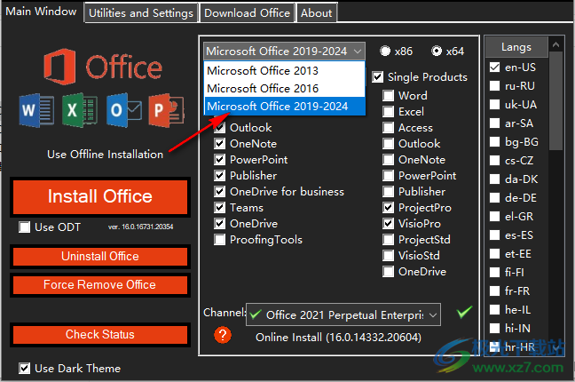 Office 2013-2024 C2R Install Lite
