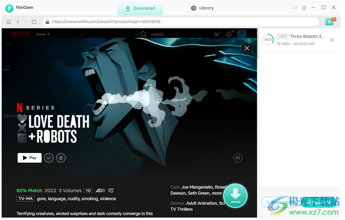 FlexiCam Netflix Video Downloader(视频下载)