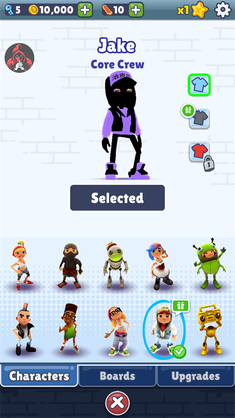 地铁跑酷阳光的恰皮瓜专属版本