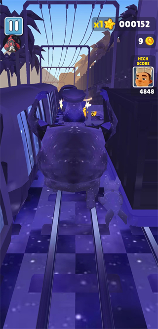 地铁跑酷阳光的恰皮瓜专属版本