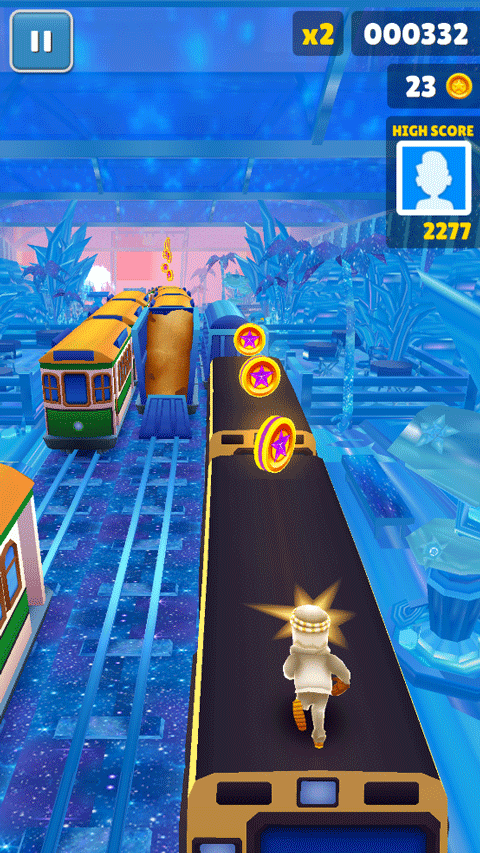 地铁跑酷星空版本