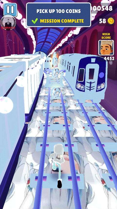 地铁跑酷猫羽雫版本