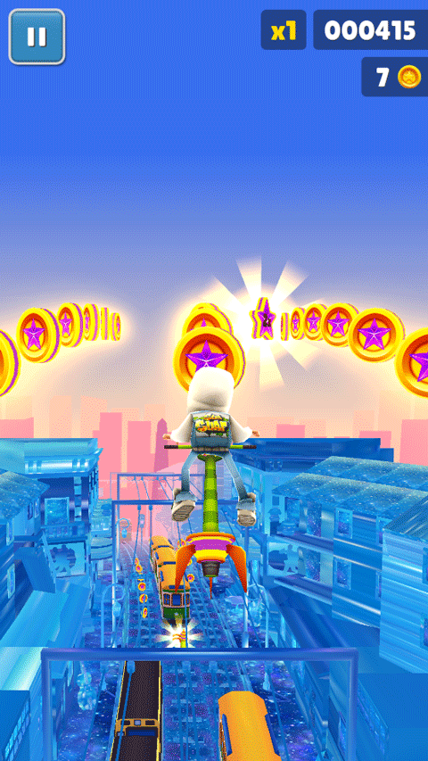 地铁跑酷星空版本