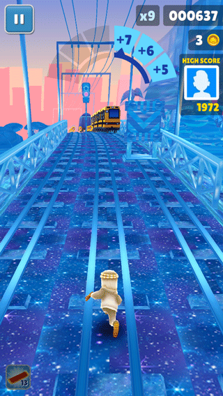 地铁跑酷星空版本