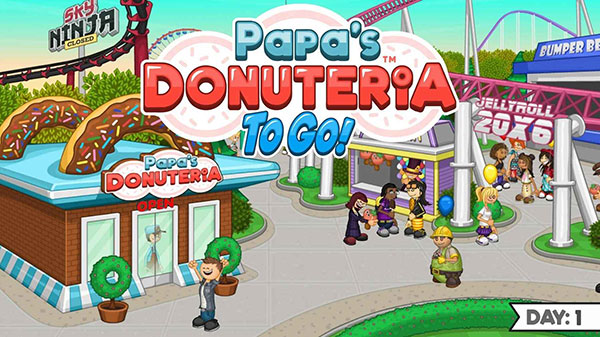 爸爸的甜甜圈店游戏手机版(Papas Donuteria To Go)