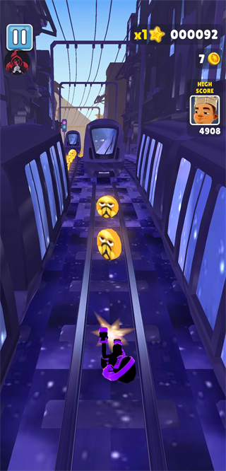 地铁跑酷阳光的恰皮瓜专属版本