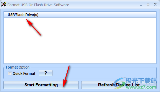 Format USB Or Flash Drive Software(u盘格式化工具)