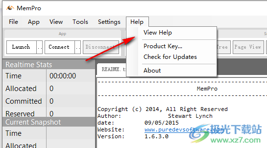 Puredev MemPro破解版(内存分析)