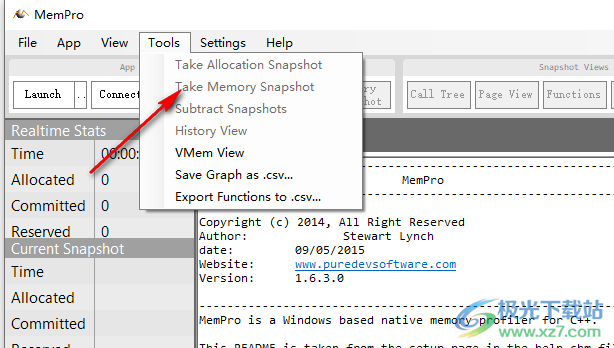 Puredev MemPro破解版(内存分析)