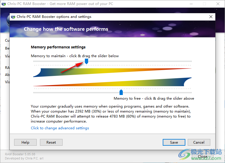 Chris-PC RAM Booster破解版(内存优化)