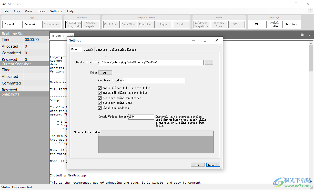 Puredev MemPro破解版(内存分析)