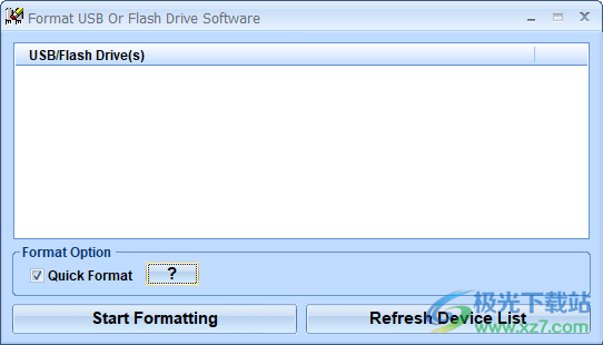 Format USB Or Flash Drive Software(u盘格式化工具)