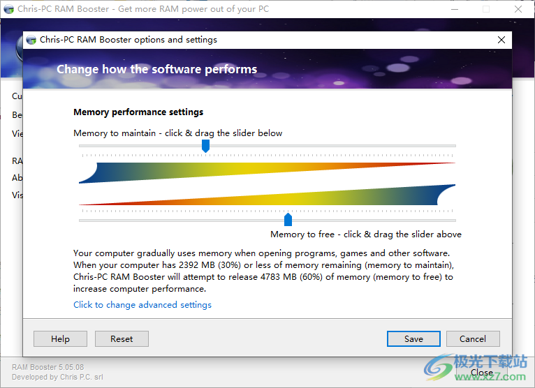 Chris-PC RAM Booster破解版(内存优化)