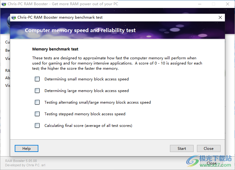 Chris-PC RAM Booster破解版(内存优化)