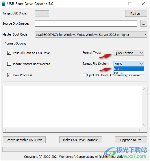 USB Boot Drive Creator(U盘启动盘制作)