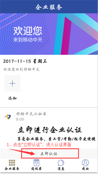 移动中天app