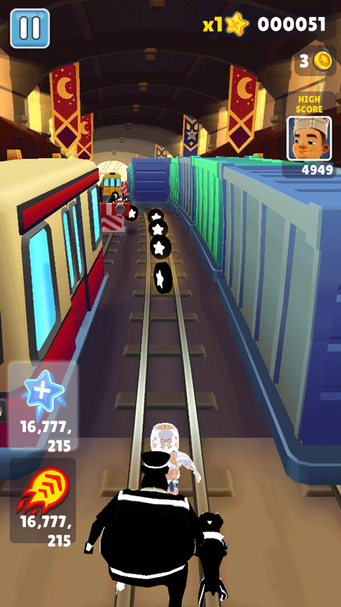 地铁跑酷殃毁公益版本