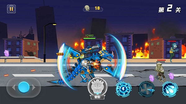 机甲大战僵尸游戏