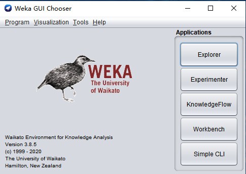 Weka数据挖掘工具