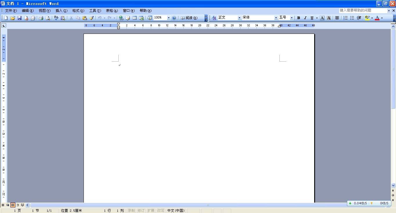 Microsoft Office Word2003