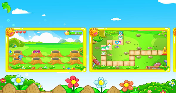 儿童宝宝打地鼠游戏